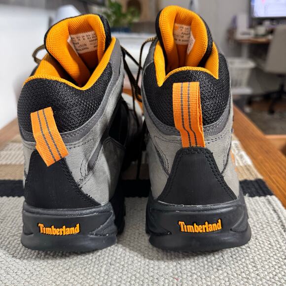 Timberland Mt. Maddsen Mid Waterproof Hiking Boot Men 12 Gray Lace Up Gorpcore - Picture 6 of 10